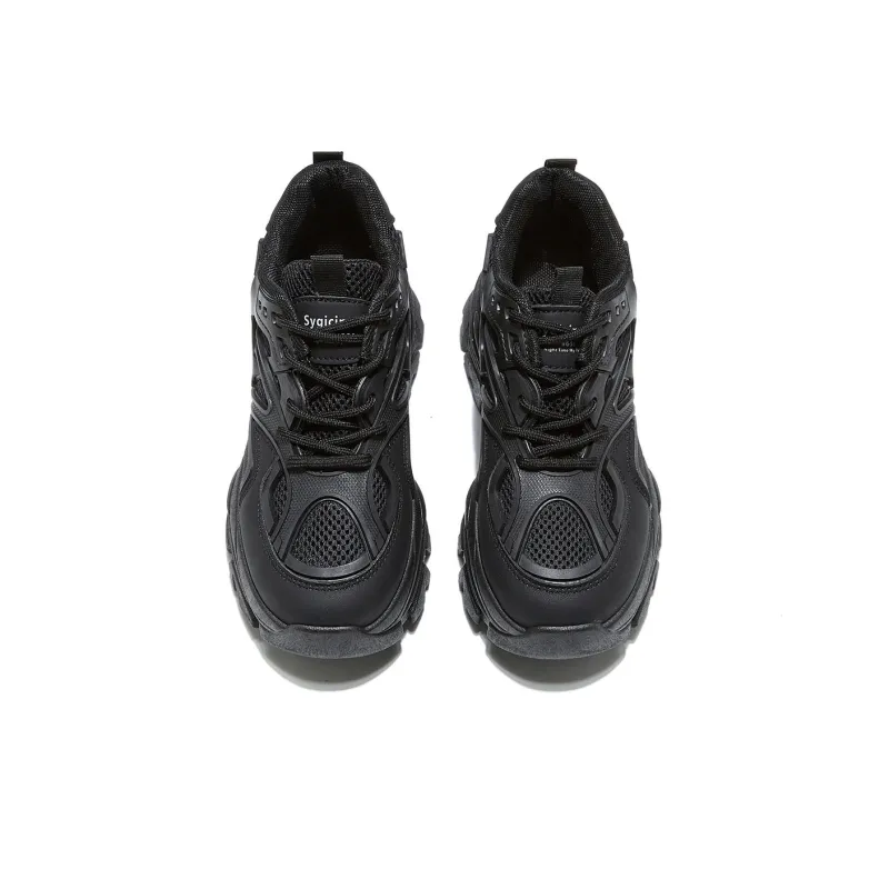 Yiya Height-Enhancing Wear-Resistant Lightweight Low-Top Chunky Sneakers Women's-1