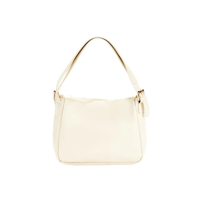 JANE KLAIN Synthetic Leather Underarm Shoulder Bag Women's White/Green/Black-0