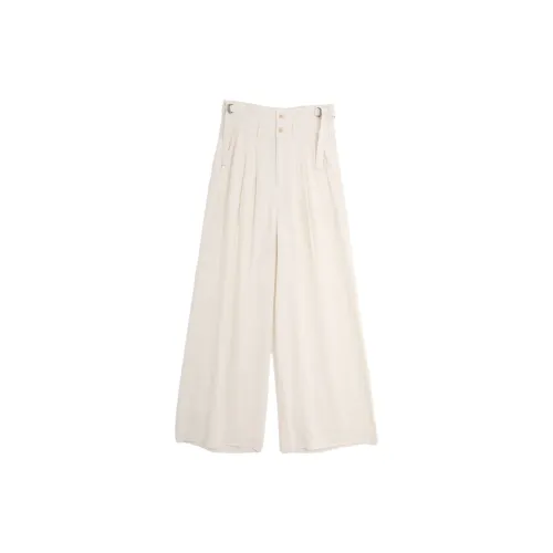 SETIROM Casual Pants Women's Off White