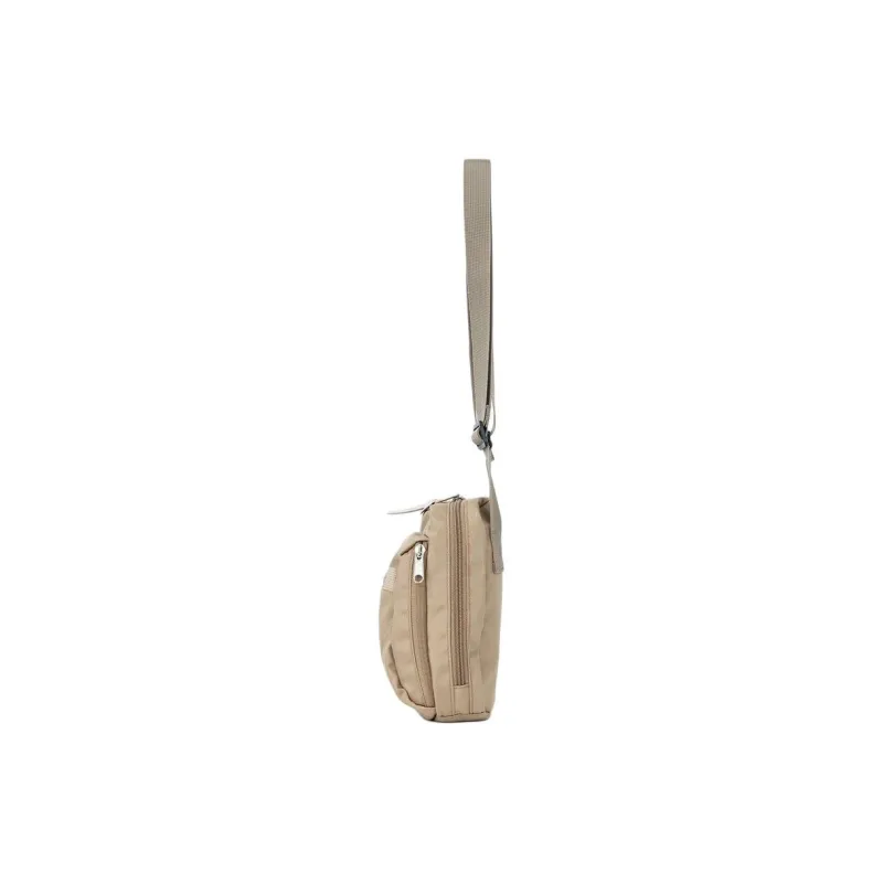 Anello Polyester Wallet Crossbody Bag Shoulder Bag Unisex Light Brown-3