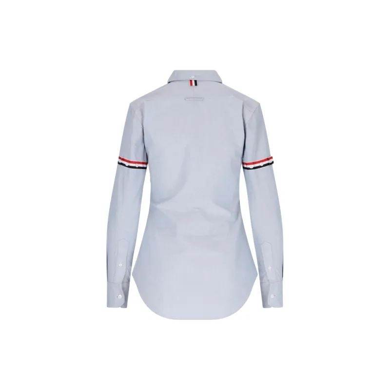 THOM BROWNE Grosgrain Armband Oxford Shirt-1