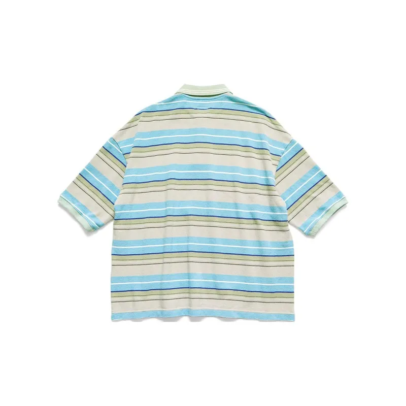 Kapital Striped Short sleeve Polo-2