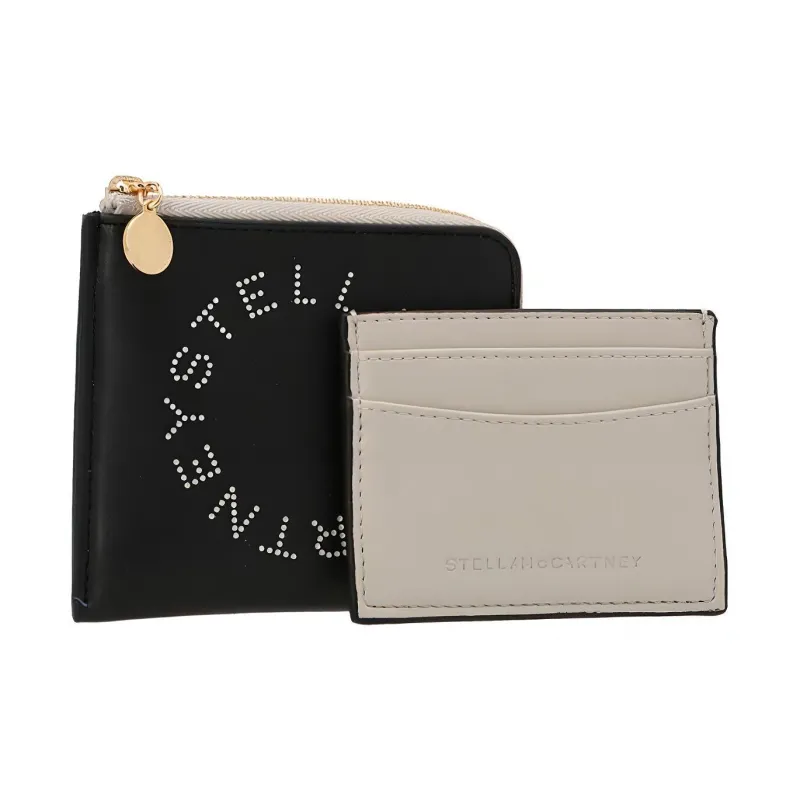 Stella McCartney Logo Perforated Card Holder-2
