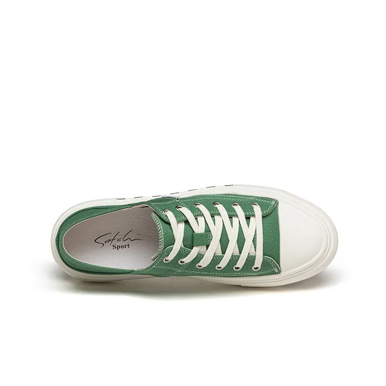 SATCHI SPORT Abrasion Resistant Low Top Skateboard Shoes Men's-17