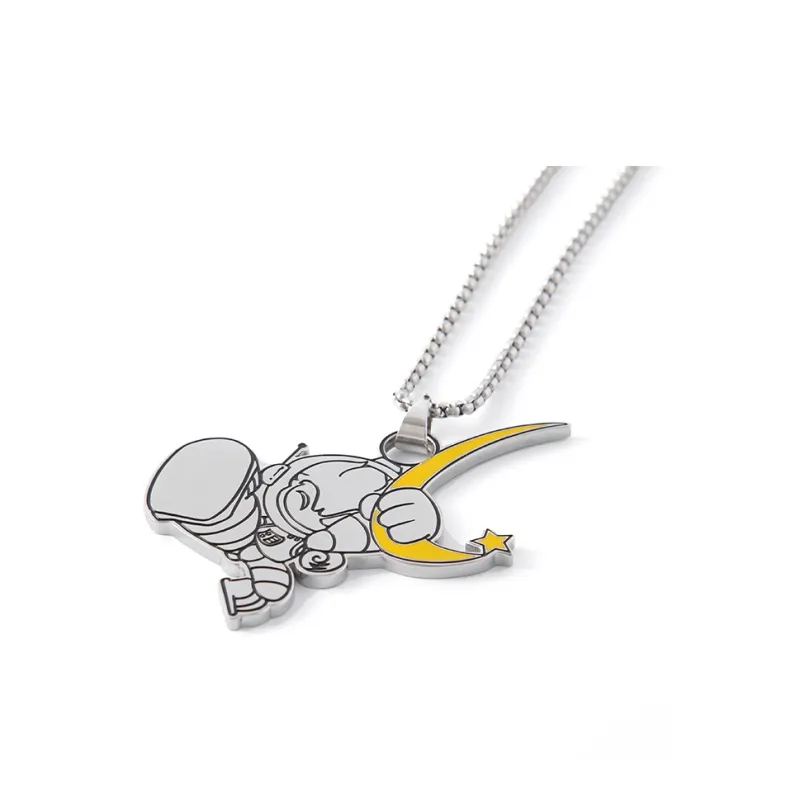 FireMonkey Titanium Steel Necklaces Unisex-2