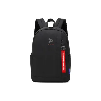 ElevethSign Polyester Backpacks Large Size Unisex Black/Blue