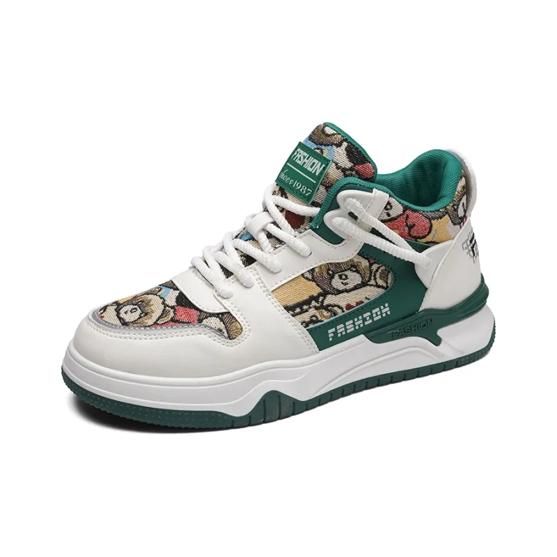 PLAY COBBLER Warm Slip-Resistant Water-Resistant Cushioning Wear-Resistant Low-Top Skateboard Shoes Men's-1