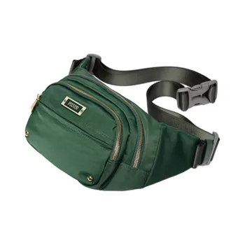 FOUVOR Oxford Fanny Pack Women's Postal Green Blue Brick Red Coffee Classic Black
