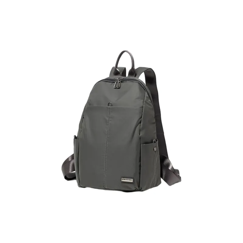 FOUVOR Oxford Backpack Unisex Chestnut Red/Black/Gray/Army Green-6