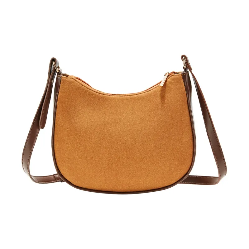 JANE KLAIN Synthetic Leather Shoulder Bag Crossbody Bag Regular Women's Green/Brown/Blue-5
