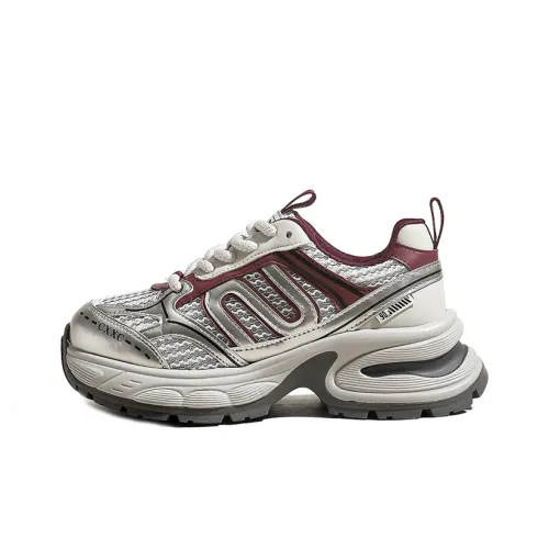 MXGM Anti-Slip Wear-Resistant Low-Top Chunky Sneakers Women's