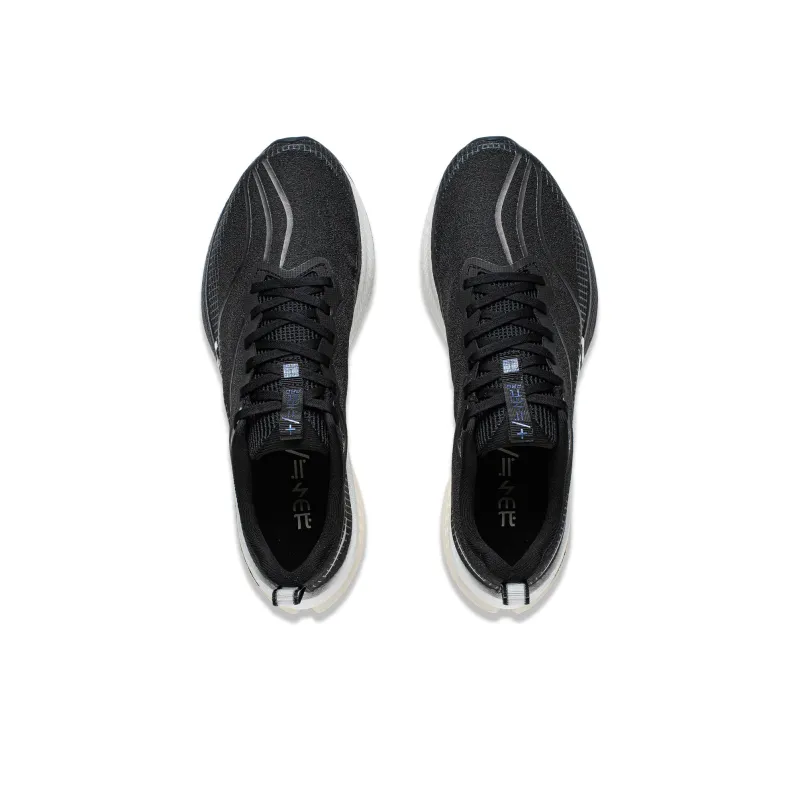 LiNing Red Hare 7 Pro Cushioning, Slip Resistant, Lightweight Low Top Casual Running Shoes Men's Black-3