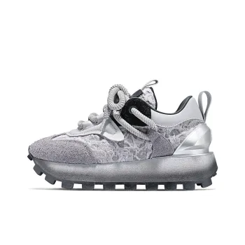 SALAXI Low Top Casual Shoes Unisex Gray