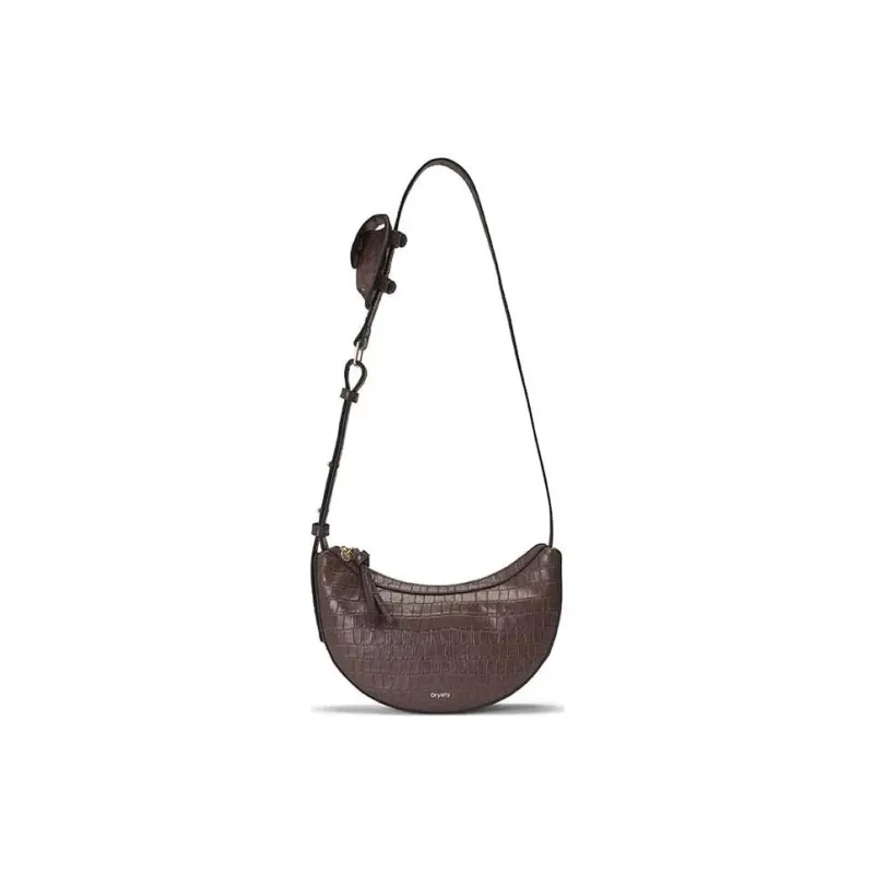 ORYANY Cow Leather Handbag Shoulder Bag Crossbody Bag Women's Dark Brown-0