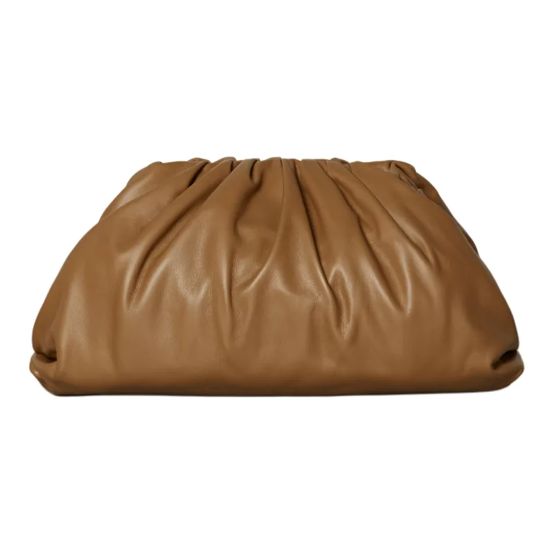 Bottega Veneta The Pouch Butter Calf Camel-0
