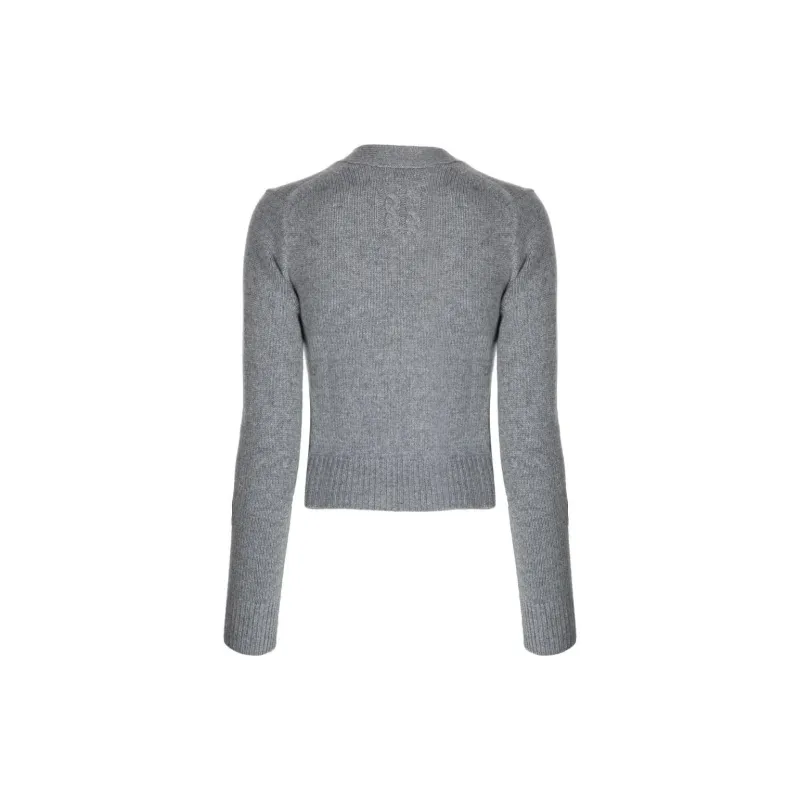 NILI LOTAN Intarsia-knit Cashmere Cardigan-1