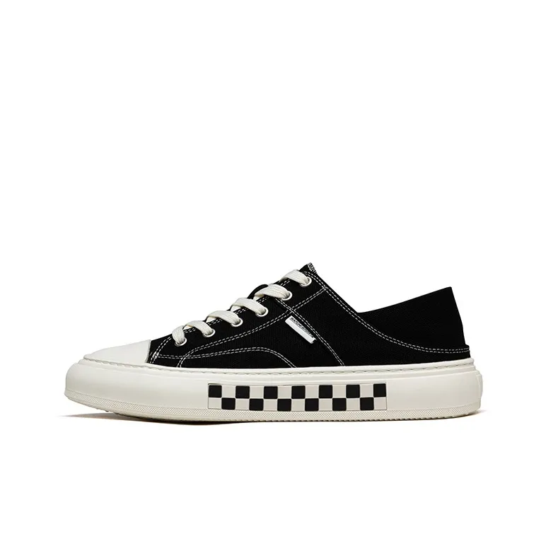 SATCHI SPORT Abrasion Resistant Low Top Skateboard Shoes Men's-0
