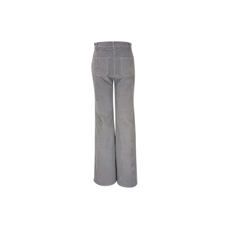 NILI LOTAN High-waisted Denim Trousers-1