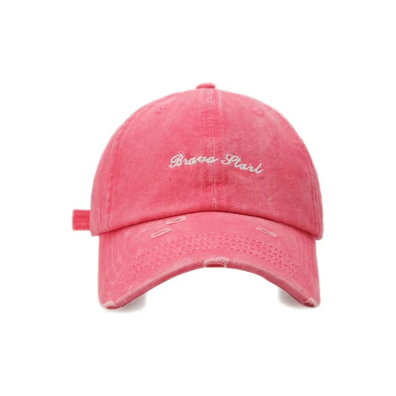 Yi Fan Korean Style Letter Embroidery Baseball Caps Unisex-5