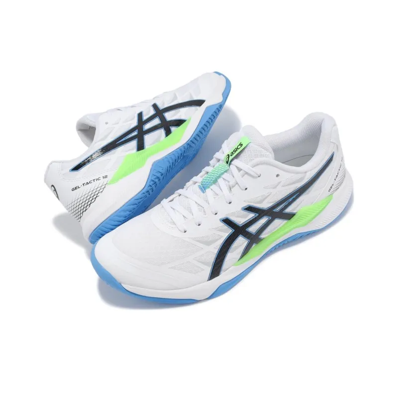 Asics Gel Tactic 12 'White Lime Burst'-3