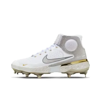 Nike Alpha Huarache Elite 3 Mid White Smoke Grey