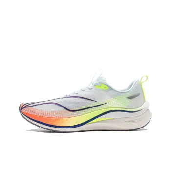 LiNing Red Hare 7 Pro Cushioning Slip Resistant Low Top Training Sprint Running Shoes Men's Standard White