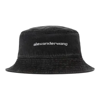 Alexander Wang Cotton Bucket Hats Women's Black