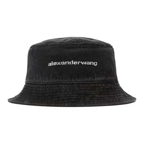 Alexander Wang Cotton Bucket Hats Women's Black