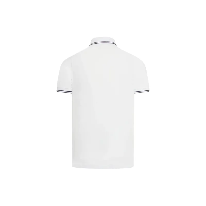 STONE ISLAND Logo Patch Short Sleeved Polo Shirt-1