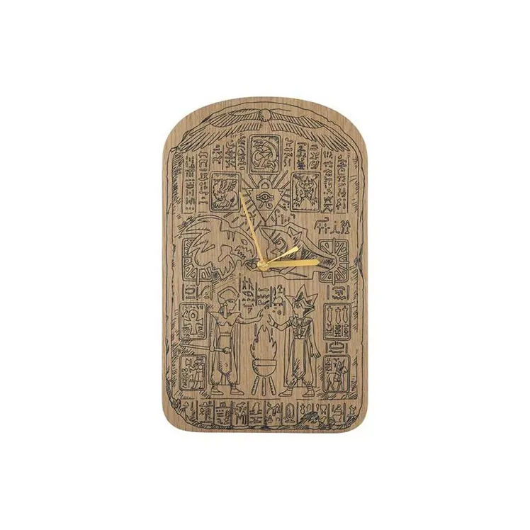 BE@RBRICK Yu Gi Oh! Character Duel Monster Wall Clock Pharaoh's Lost Memory Card Accessories 1 Pc-0
