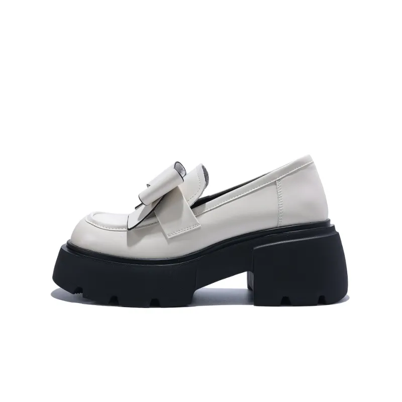 Junjali Loafers Women's Black/Beige-1