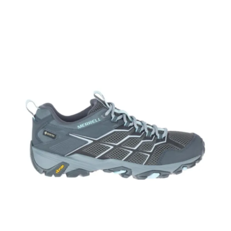 MERRELL Moab FST 2 Gore-Te Cushioned Wear-Resistant Water-Resistant Low-Top Outdoor Shoes Women's Gray-1