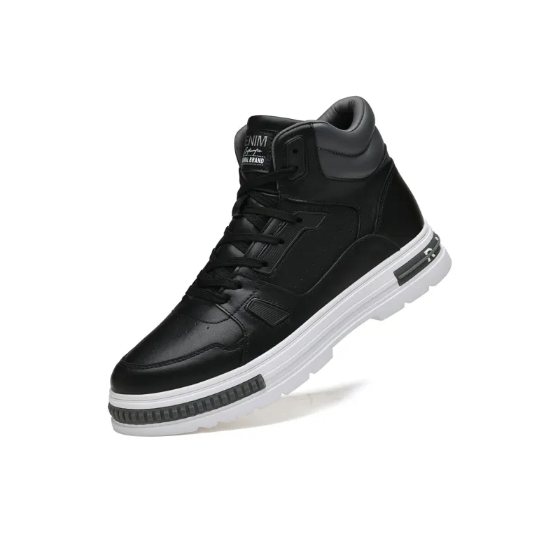 The Bull's House Cushioning Wear-Resistant High-Top Skateboard Shoes Unisex-3