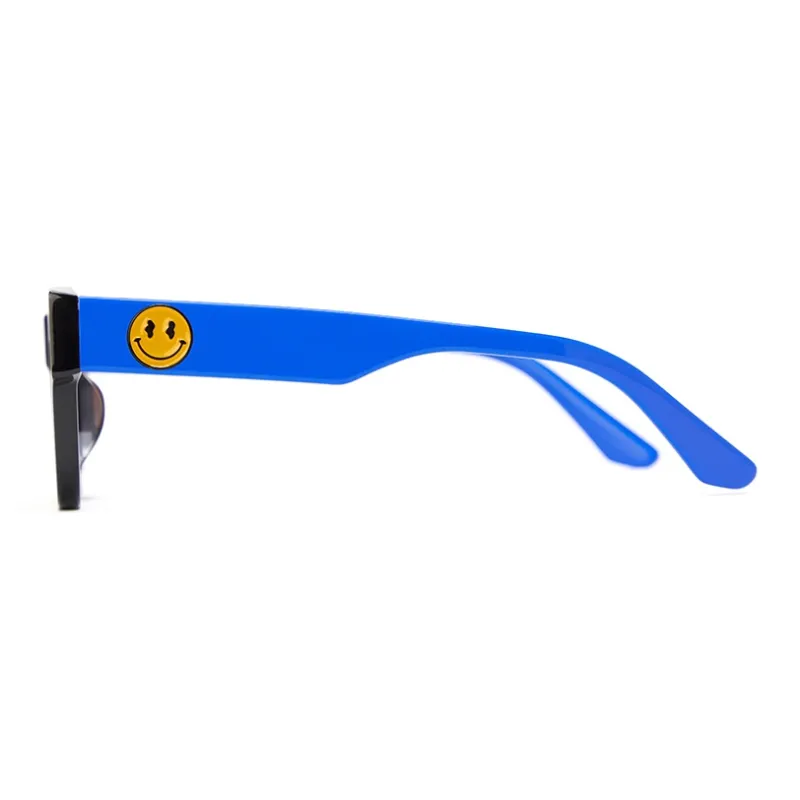 PLASTIC BRAIN Plate Frame TR/Memory Plastic Square Ink Lenses Unisex Multicolor Dopamine Dressing-14