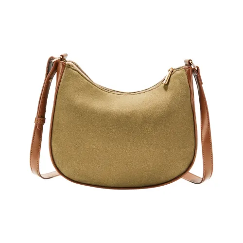 JANE KLAIN Synthetic Leather Shoulder Bag Crossbody Bag Regular Women's Green/Brown/Blue