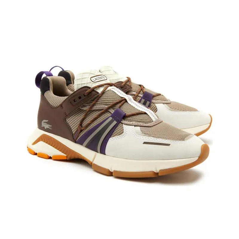 LACOSTE Low Top Casual Shoes Men's Umber-1
