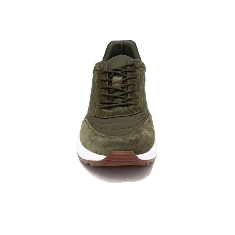 Loro Piana Low Top Casual Shoes Men's Dark Green-2