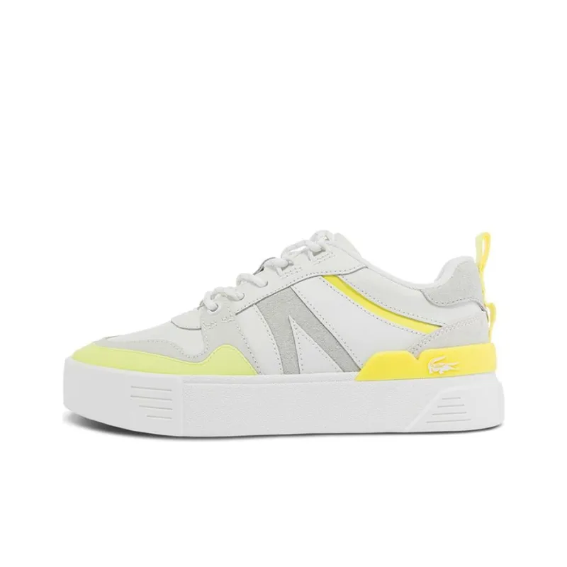 LACOSTE Low Top Skateboard Shoes Women's White-0