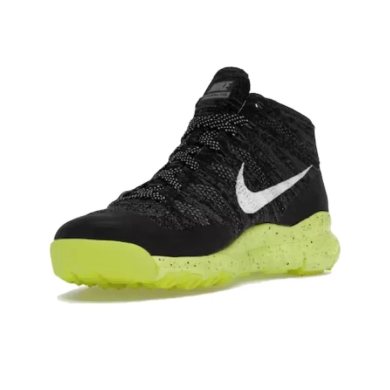 Nike Flyknit Trainer Chukka Fsb Black White Volt-1