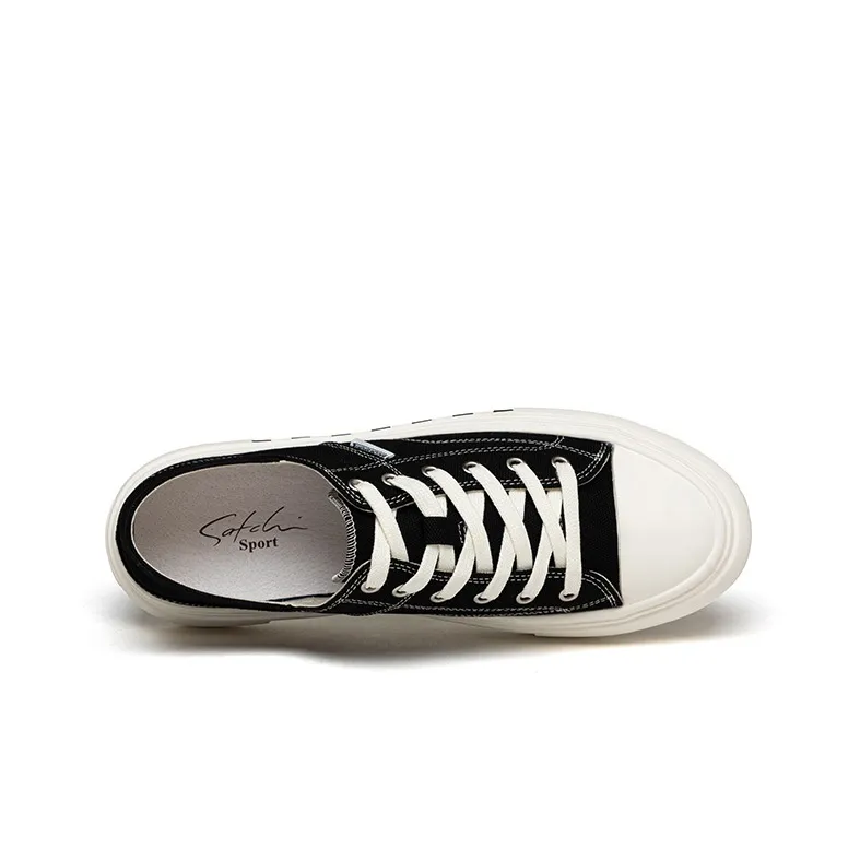 SATCHI SPORT Abrasion Resistant Low Top Skateboard Shoes Men's-2
