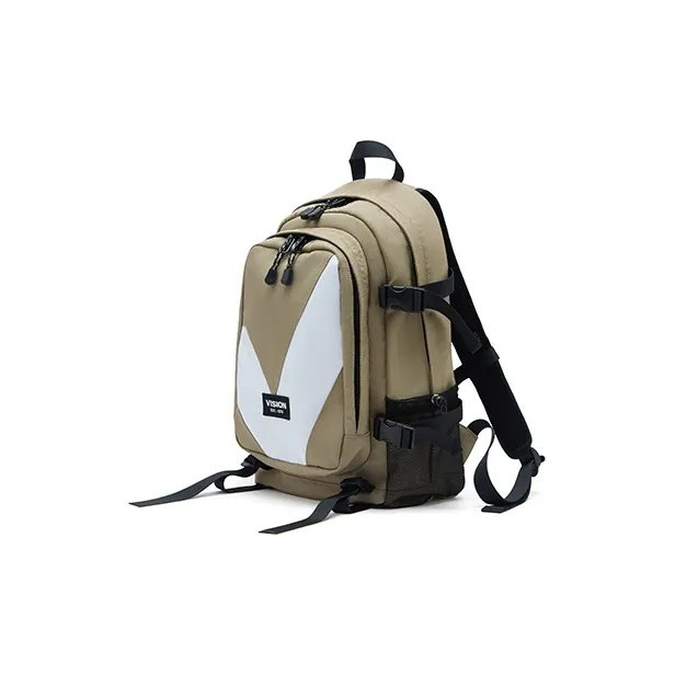 Vision Street Wear Polyester Backpack Regular Unisex Khaki-1