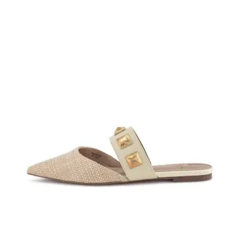 SAM EDELMAN Closed Toe Slippers Women's Linen