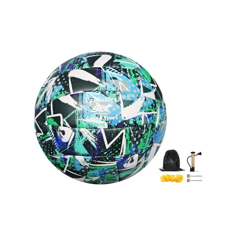 ProSelect PU Size 5 Ball Volleyball Unisex Evangelion 01 Green-0