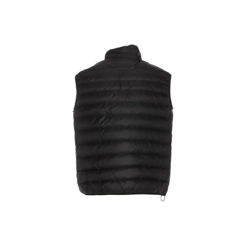 PALM ANGELS Logo print Padded Gilet-1