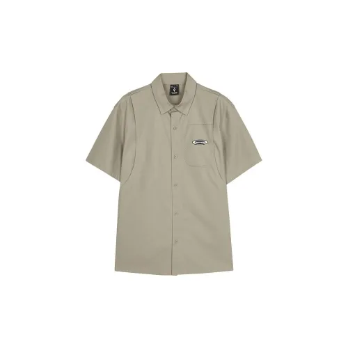 Skechers Life Series Shirts Men Rock Beige/00V8