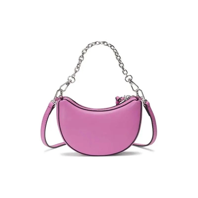 ORYANY Leather Handbag, Shoulder Bag, Crossbody Bag Regular Women's Pink-5