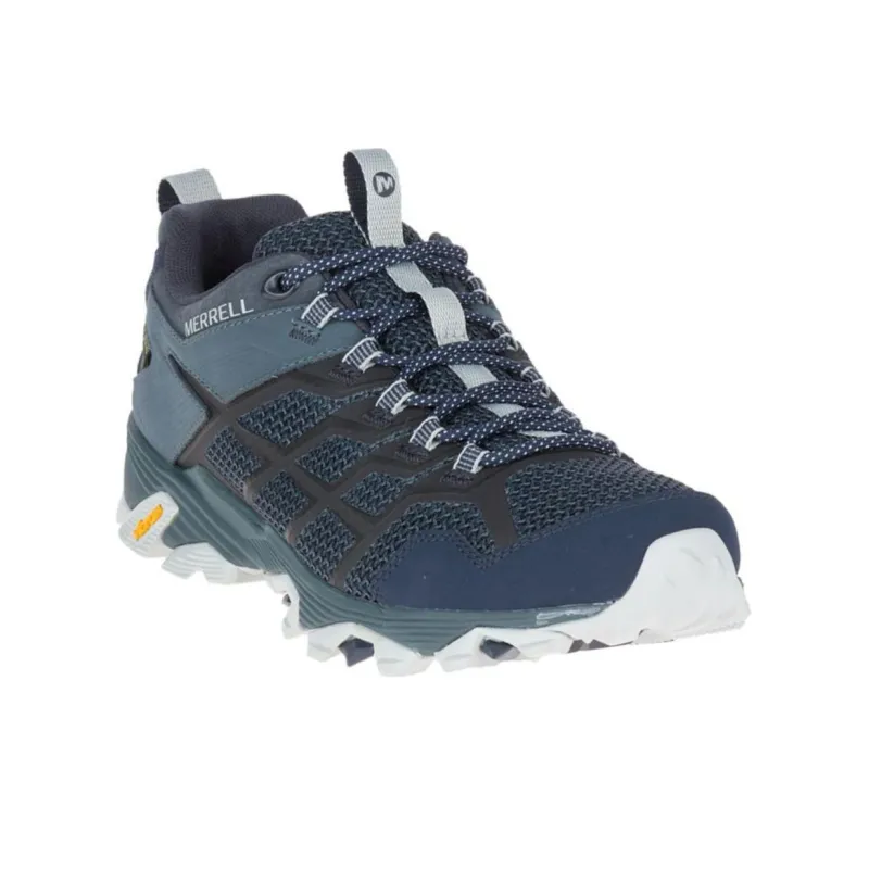 MERRELL Moab FST 2 Gore-Te Durable Breathable Low-Top Outdoor Shoes Men's Blue Gray-3