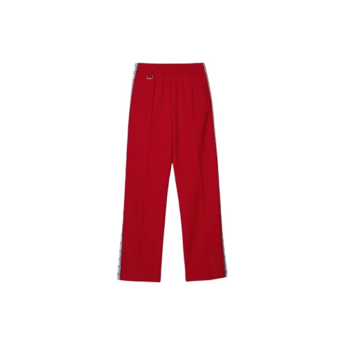 Clot X Tommy Hilfiger CLOT Co-branded Model Casual Pants Unisex Red