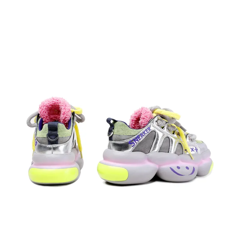 Hoov Cushioned Height Increase Warmth High-Top Chunky Sneakers Women's-6