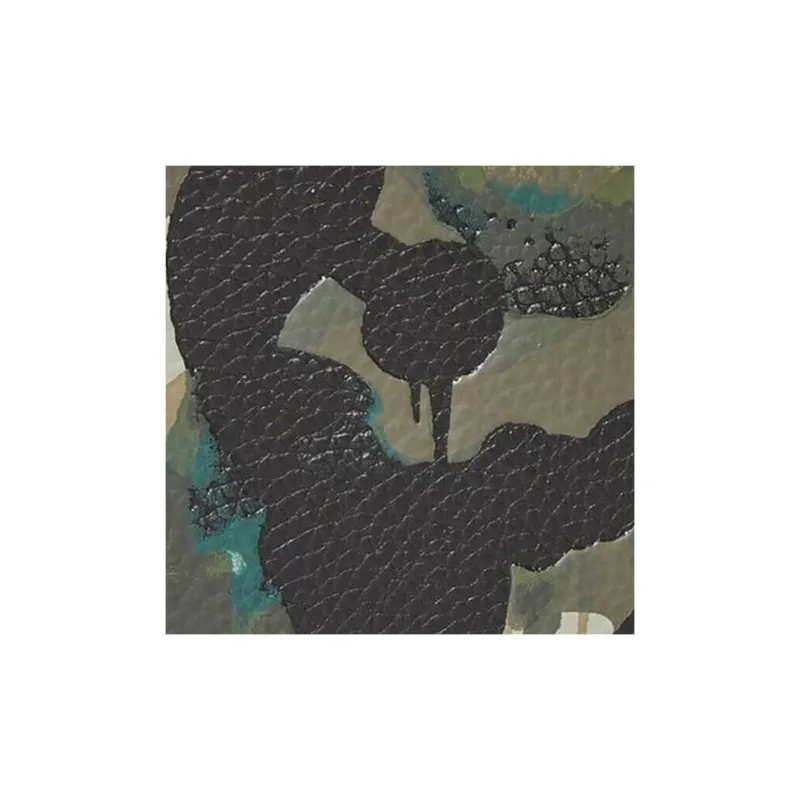 COACH 3 IN 1 Wallet Pebbled Leather 3-in-1 Wallets Men's Camouflage Green-4